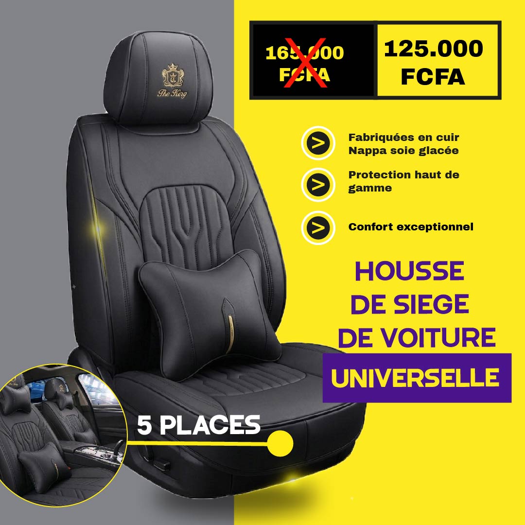Tik-sndk - Housses de Siège Universelles 5 Places en Cuir