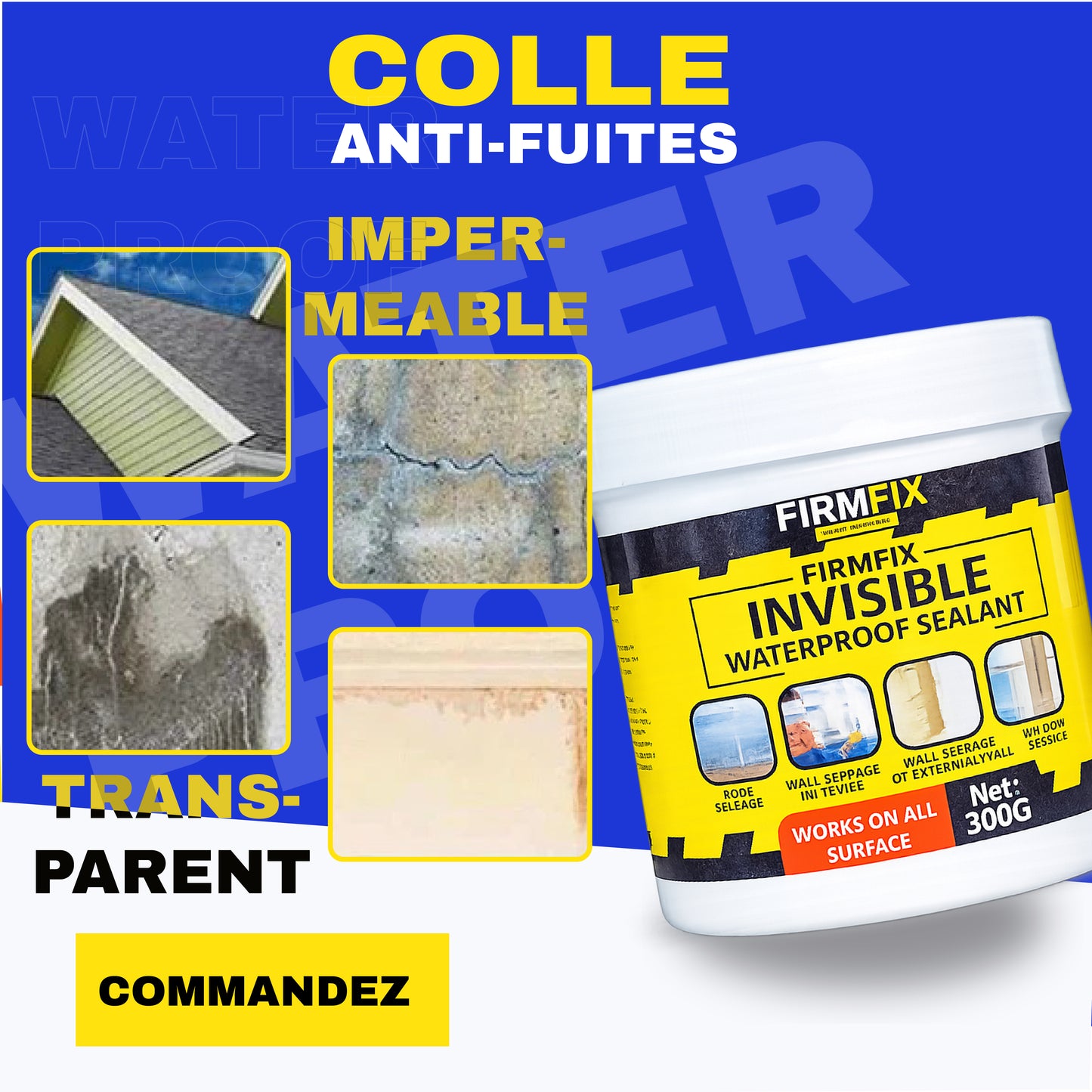 Revêtement imperméable(waterproof) architectural