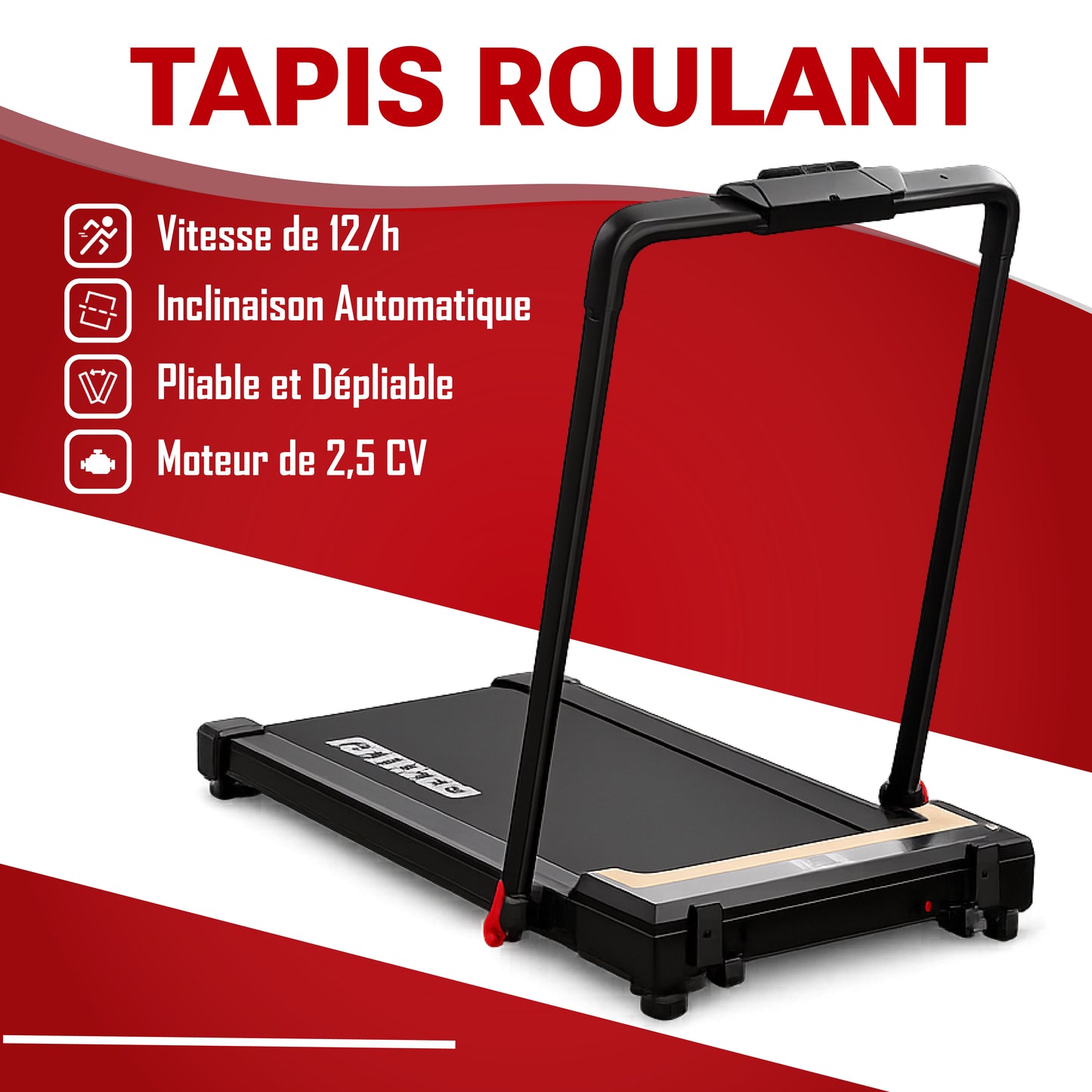 FBTD-Tapis de Course Électrique compact et performant